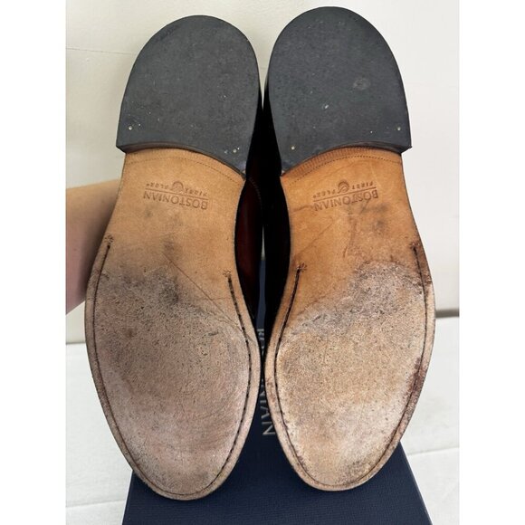 Bostonian Mens 10 M Oxford Dress Shoe Omaha Brown Business Office Heritage Boxed - Picture 8 of 14